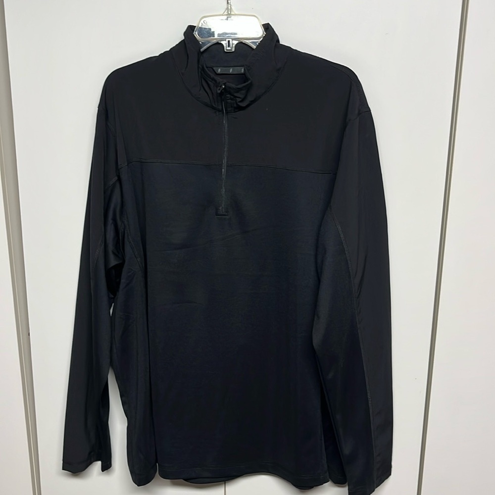 North End  Gray 3/4 Zipper Top Jacket XXL